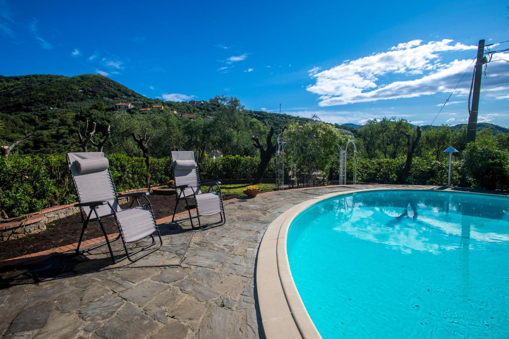 277 - Il Frantoio Della Marchesa - Giardino E Piscina Nel Verde Di Sestri Levante Eksteriør billede