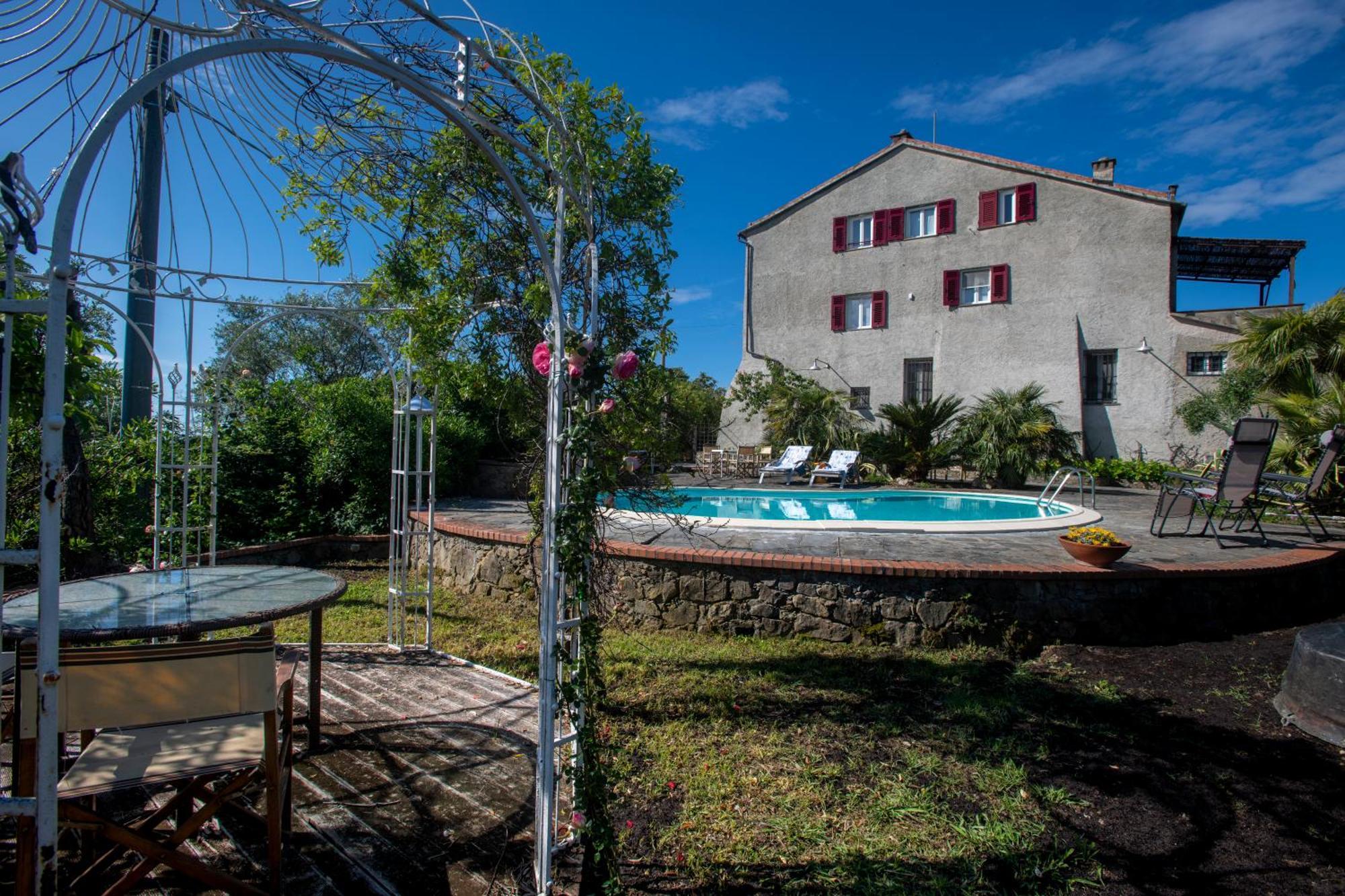 277 - Il Frantoio Della Marchesa - Giardino E Piscina Nel Verde Di Sestri Levante Eksteriør billede
